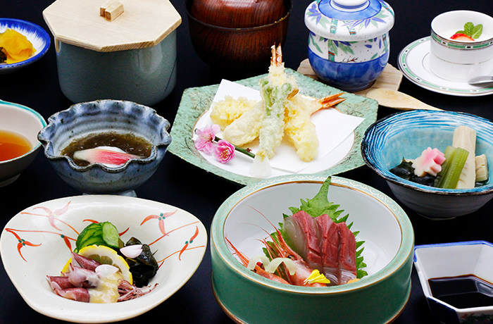 あじさい膳のお料理イメージ